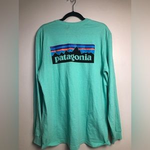 PATAGONIA
 LOGO RESPONSIBILI TEE - VJOSA GREEN